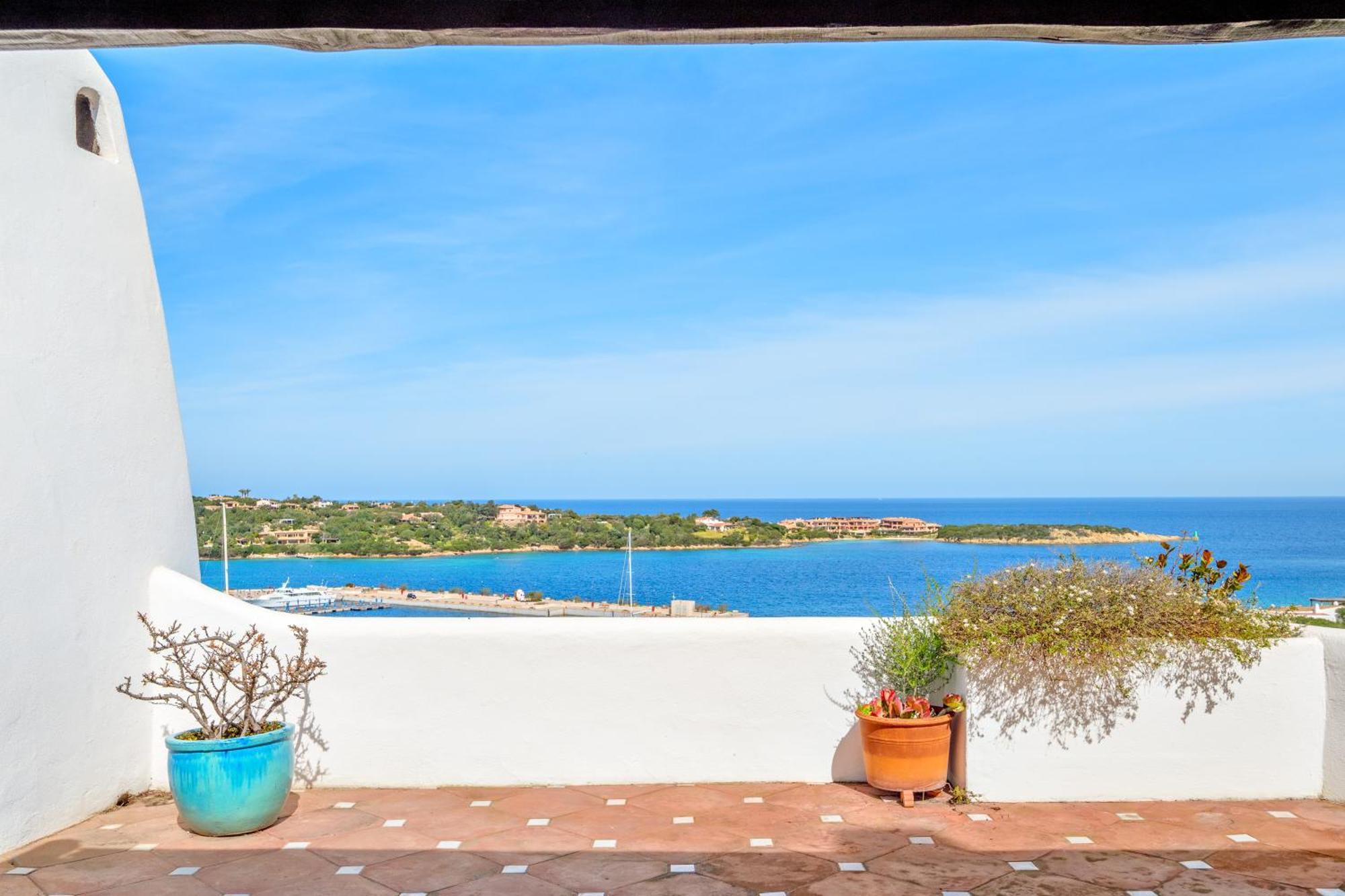 Terrazza Sul Mare A Porto Cervo Villa Exteriör bild