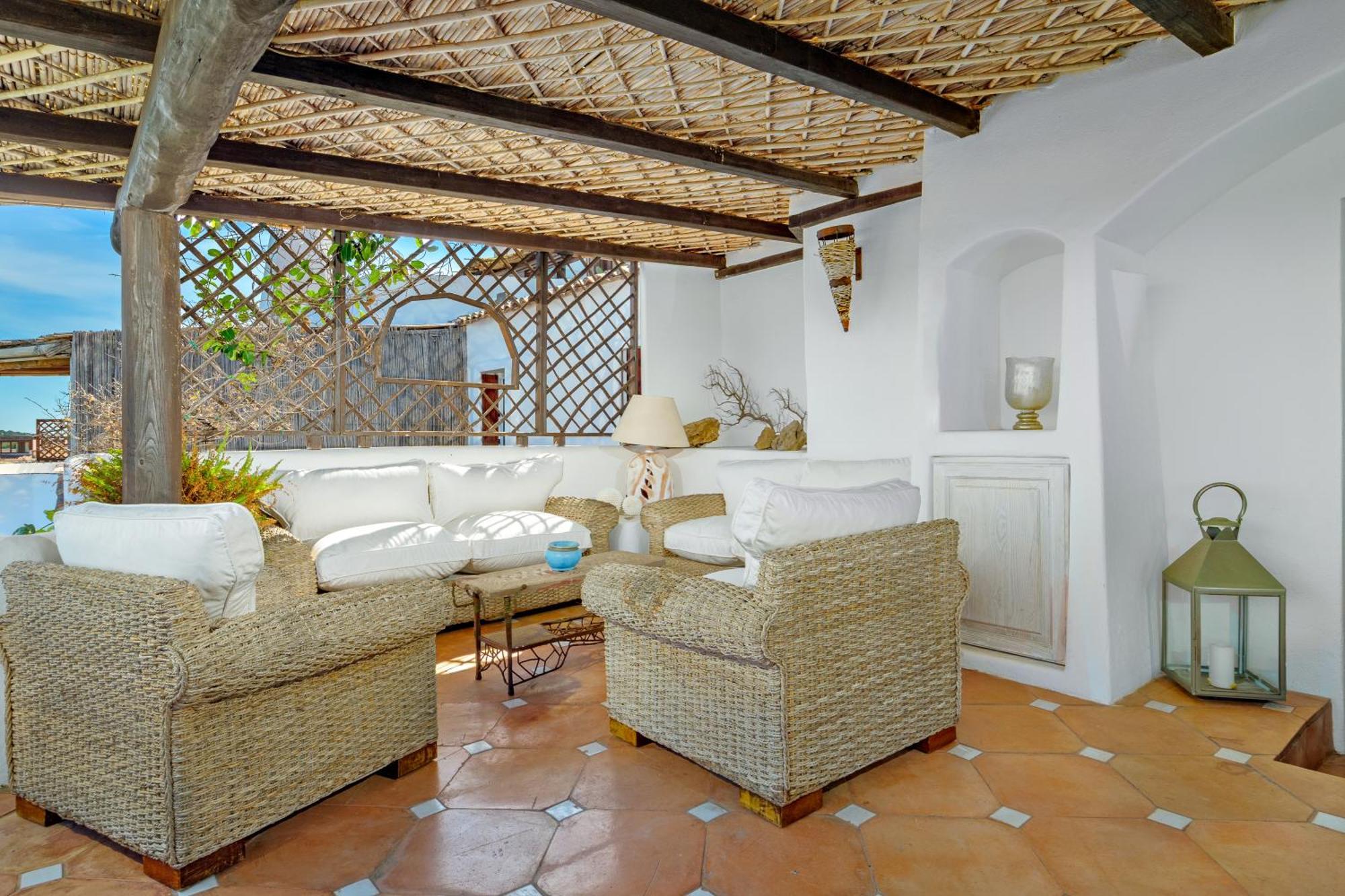 Terrazza Sul Mare A Porto Cervo Villa Exteriör bild